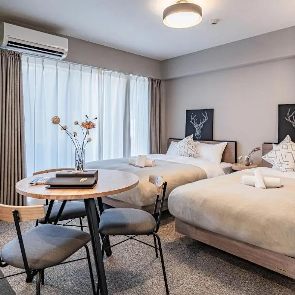 Apartment Hotel 11 Umeda Kamiyama、大阪市のホテル