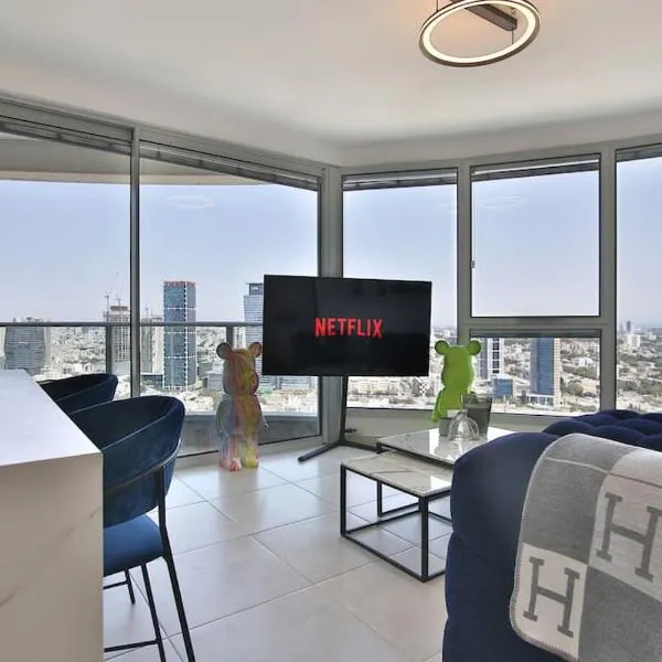 Luxury 2 BR apartment GINDI TLV, hotel in Tel Aviv