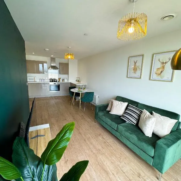 Exclusive Offers l Luxury City Centre Stay with Gym - PS4 - Netflix JVT Short Lets, viešbutis mieste Birmingamas