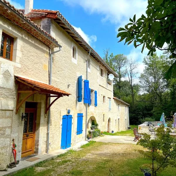 Moulin la vergne, hotel v destinaci Champagne-et-Fontaine