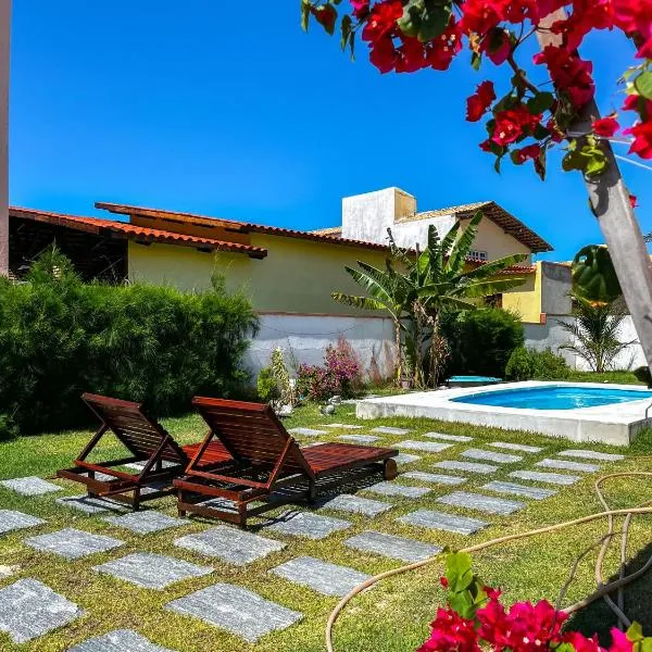 Casa Egípcia em Morro branco - na quadra da praia, hotel v destinaci Morro Branco