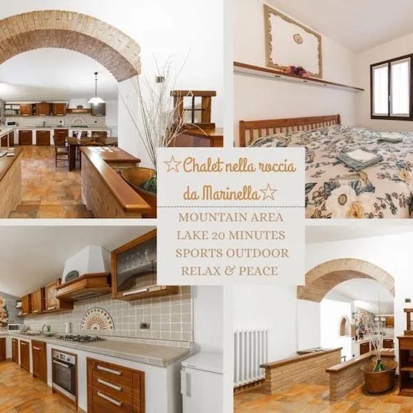 Chalet nella roccia da Marinella, hotel v destinácii Taceno