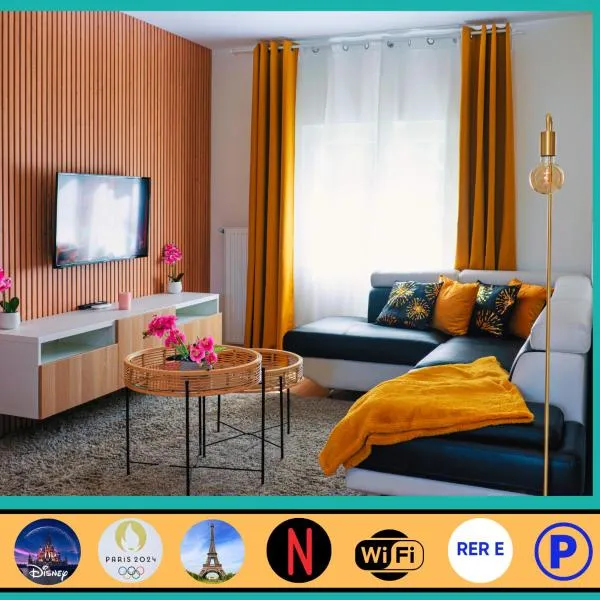 Appartement du Plateau - Proche Disney, hotel v destinaci Pontault-Combault