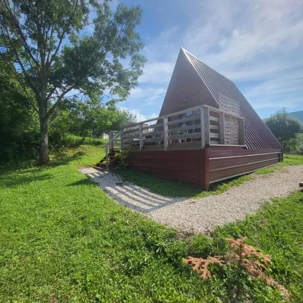 Chalet en A de la Motte-Fanjas، فندق في La Motte-Fanjas