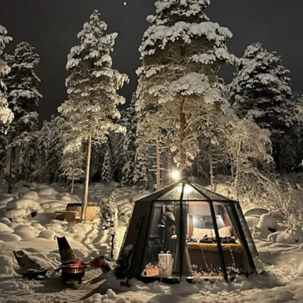Aurora Igloo, Sauna Spa & Dinner by Invisible Forest Lodge Adults Only, hotel v destinaci Rovaniemi