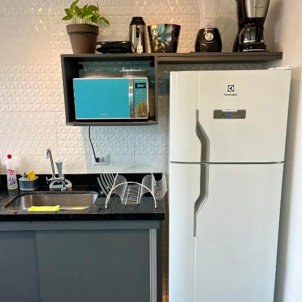 Apartamento pé na areia praia Tombo - Foto 4