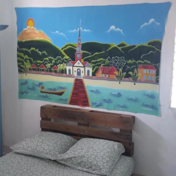 Anses d'arlet pieds dans l'eau, chambre d'hôtes, hotel v destinaci Grande Anse