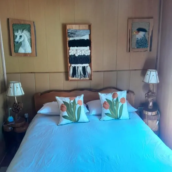 cabaña vista hermosa neltume โรงแรมในเนลตูเม