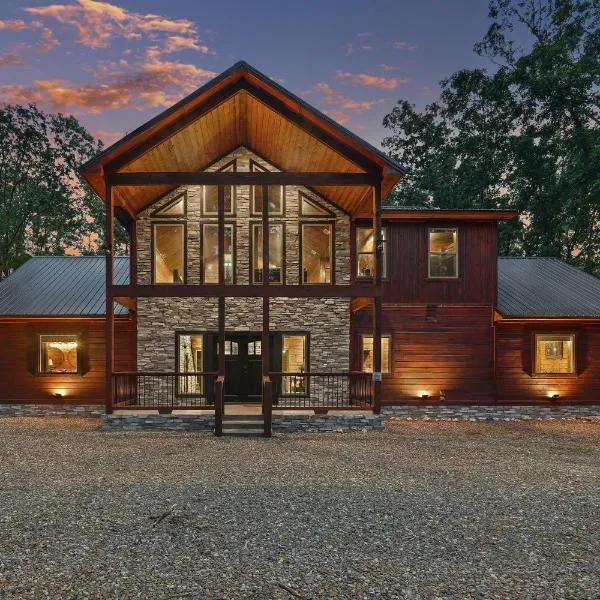 Meadows Edge Cabin, hotel v destinaci Broken Bow