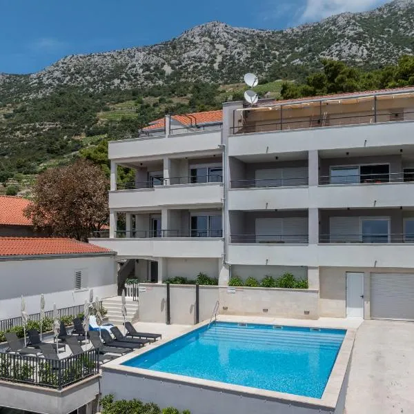 Nikolica Apartments Pelješac, hotel Potomjéban