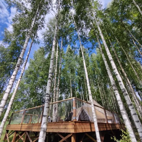 Käkiniitty Glamping Cuckoo Camp, hotel v destinaci Tammela