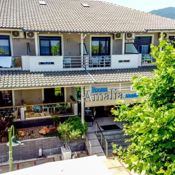 Amalia Mare – hotel w mieście Nea Vrasna