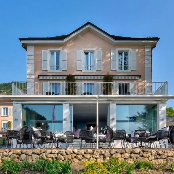 ホテル ドゥ レマン ジョンニー（Hotel du Léman - Jongny）、ヴヴェイのホテル