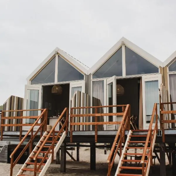 Strandhuisjes Zoomers aan Zee, hotel in Castricum