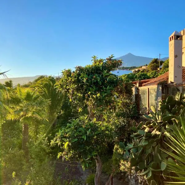 Finca Tenerife - Cozy Studio mit Traumblick & tropischem Garten, hotel v destinaci Icod de los Vinos
