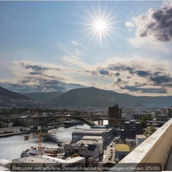 Meget hjemmekoseligISentraltINyoppusset leilighet, hotel in Bergen