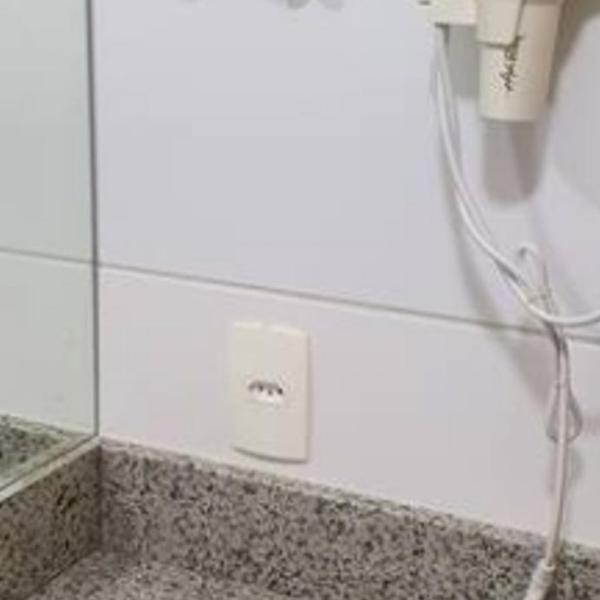 DFPLAZA Apartamento luxo no Shopping andar alto varanda com tela proteção garagem piscina academia wifi 500mb - Foto 3