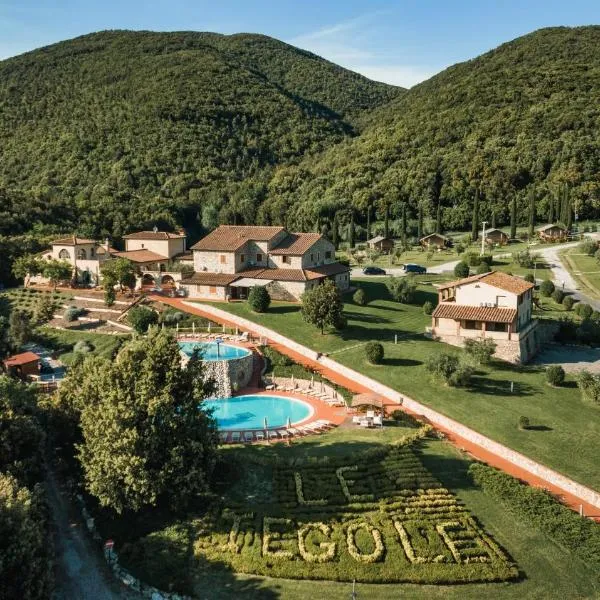 Resort Le Tegole, hotel Riparbellában