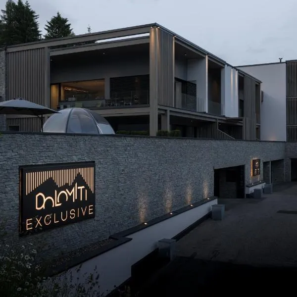 DOLOMITI EXCLUSIVE YOUR MOUNTAIN SUITE、ポッツァ・ディ・ファッサのホテル