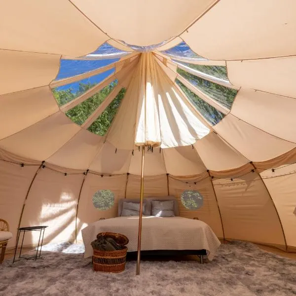 Holmegaard vin og glamping, hotel v destinaci Dannemare