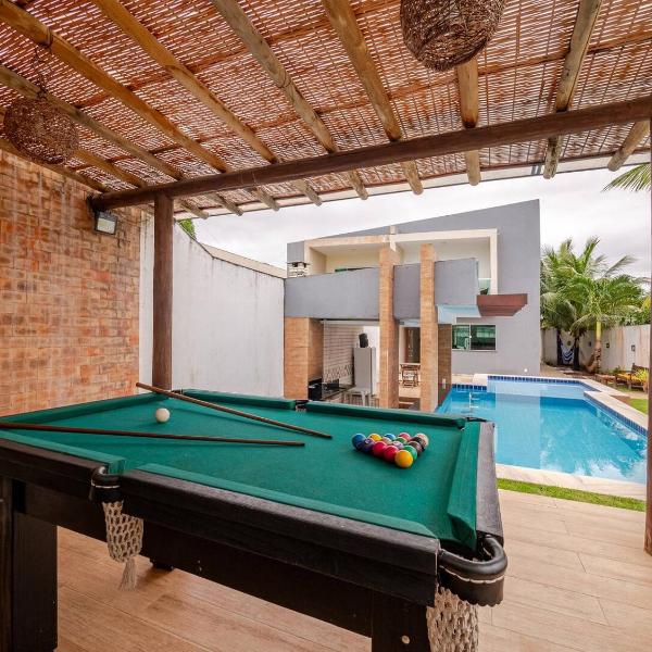 Casa Cond Aconchegante 3QT com Piscina e Sinuca