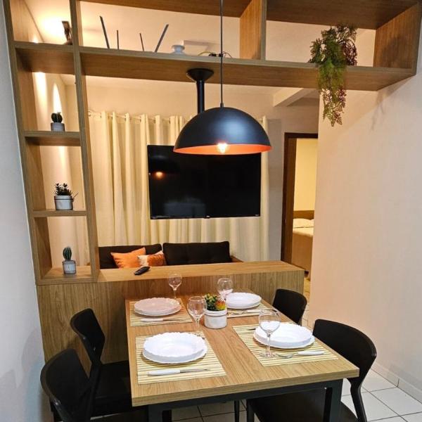 Apartamento com Ar Condicionado e Garagem em Dourados - JM03 - Foto 4
