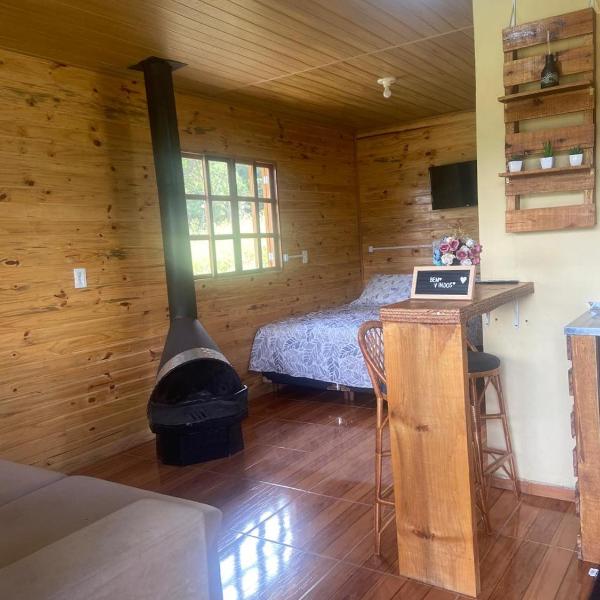 Cabana Com Hidro e Lareira! Com Uma Linda Vista Para o Morro das Torres de Urupema - Foto 4