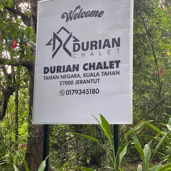 Durian Chalet, hotel v destinaci Kuala Tahan