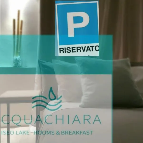 ACQUACHIARA ISEO Deluxe Bed & Breakfast ISEO center with garden and PARKING inside Foresteria, hotel v destinaci Iseo