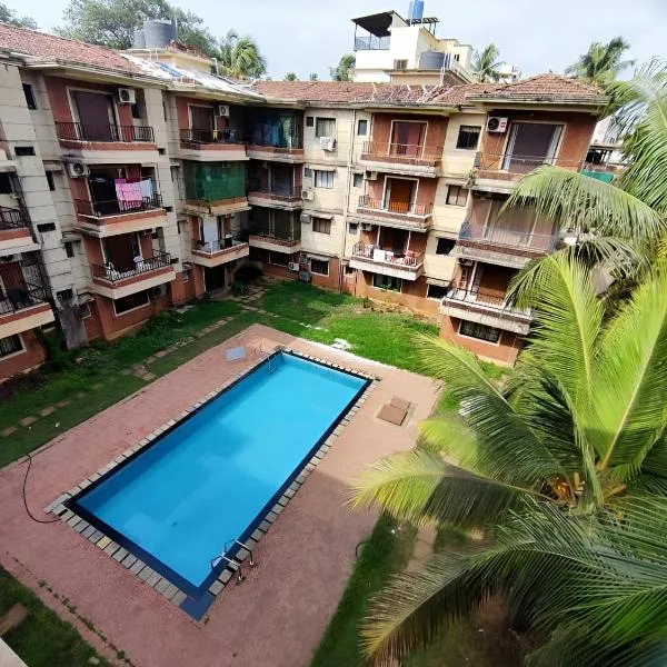 Ronne's 2BHK Lagoon Apartment -Calangute, hotel in Calangute