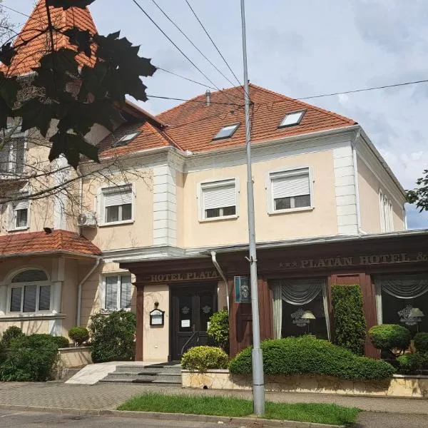 Platán Hotel, hotel Sárváron