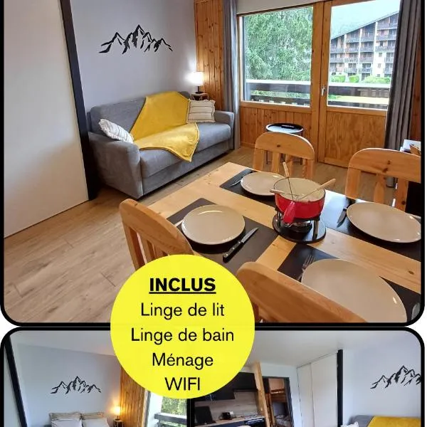 Studio cosy de 23 m2 à la montagne, hotel v destinaci Samoëns