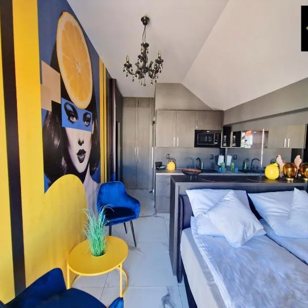 P6 Apartament Mini Light Black, hotel v destinaci Pisz