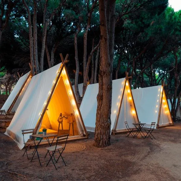 Kampaoh Los Caños, hotel v destinaci Los Caños de Meca