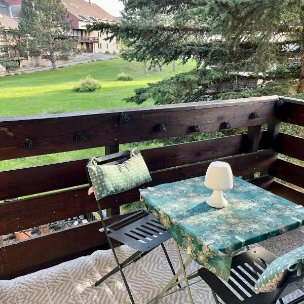 Appartement 4 couchages avec terrasse, ξενοδοχείο σε Ancelle