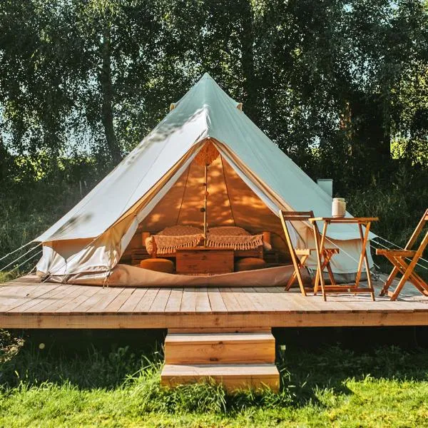 Miła Łąka Glamping, hotel v destinaci Miłki