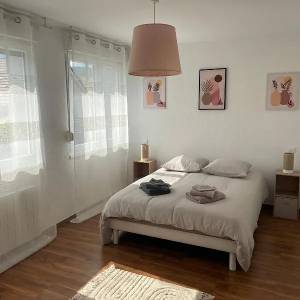 Ô grand air – hotel w mieście Niederbronn-les-Bains