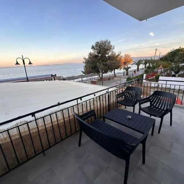 Agioi Theodoroi Beachview Chic Modern Apt – hotel w mieście Agioi Theodoroi