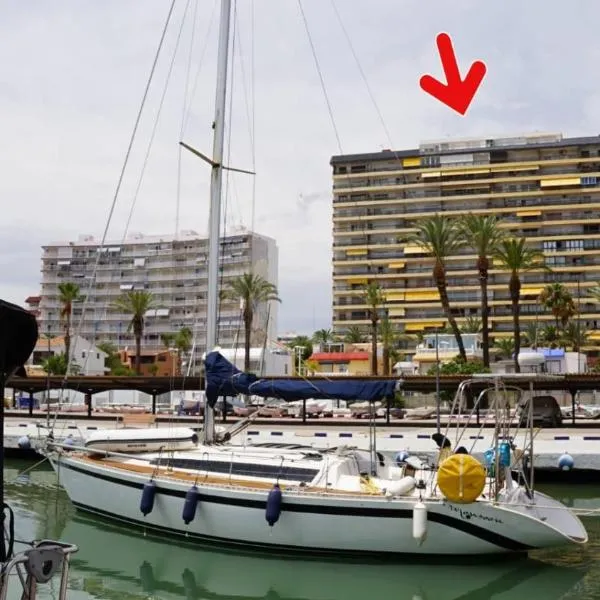 Apartamento en complejo residencial con piscina, hotel v destinácii Puebla de Farnals