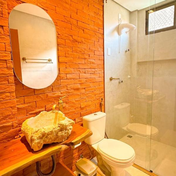 Famila 6 banheiro quartos climatizados no águas da serra - Foto 3