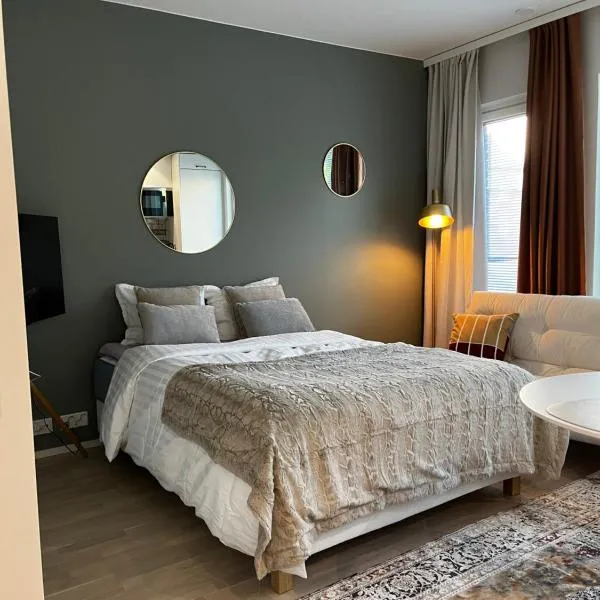 Moderni kaupunkiyksiö, hotel en Pori