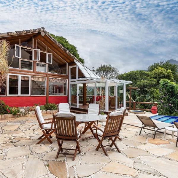 Casa Maria Comprida, serviço incluído, linda vista - Foto 4