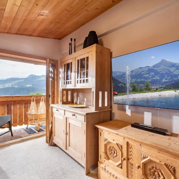 Teresa II Dachgeschosswohnung mit 2 Schlafzimmern - by NV-Appartements, hotel in Kirchberg in Tirol