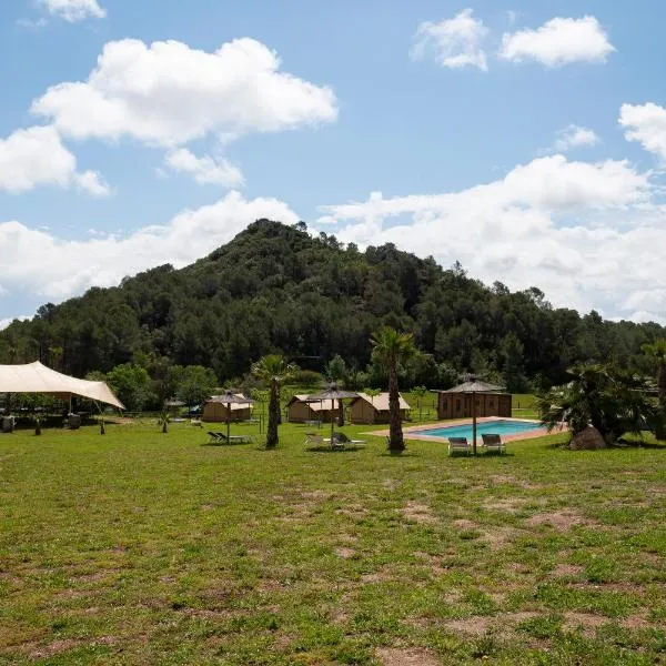 Glamping VALL de CODÓ, hotel v destinaci Terrades