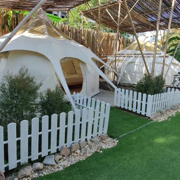 Bambus Restaurant, Bar & Glamping、パトンビーチのホテル