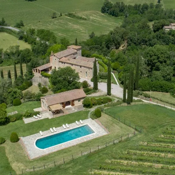 La Gazzara Castell'in Villa: Castelnuovo Berardenga'da bir otel