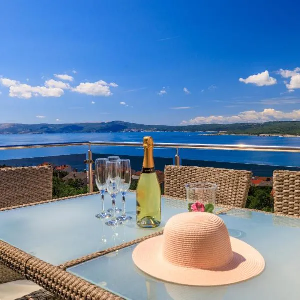 Villa Tatjana Maisonette, hotel a Crikvenica