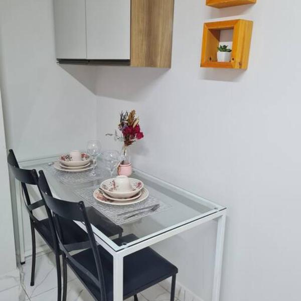 kitnet 13 central com ar tv smart completa - Foto 4