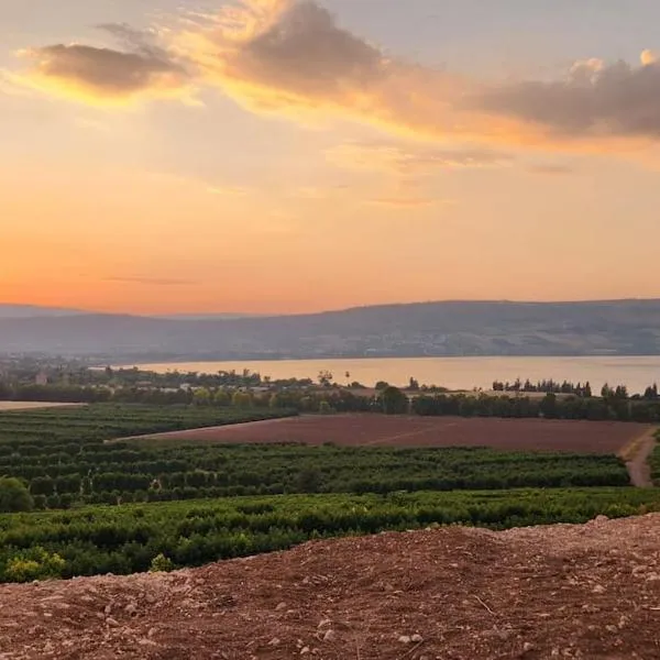 דירה לחופשה משפחתית ליד הכנרת, viešbutis mieste Tel Kazir