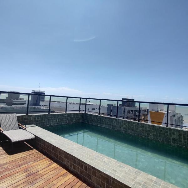Flat 150m da Praia do Bessa Térreo com Área Externa - Foto 4
